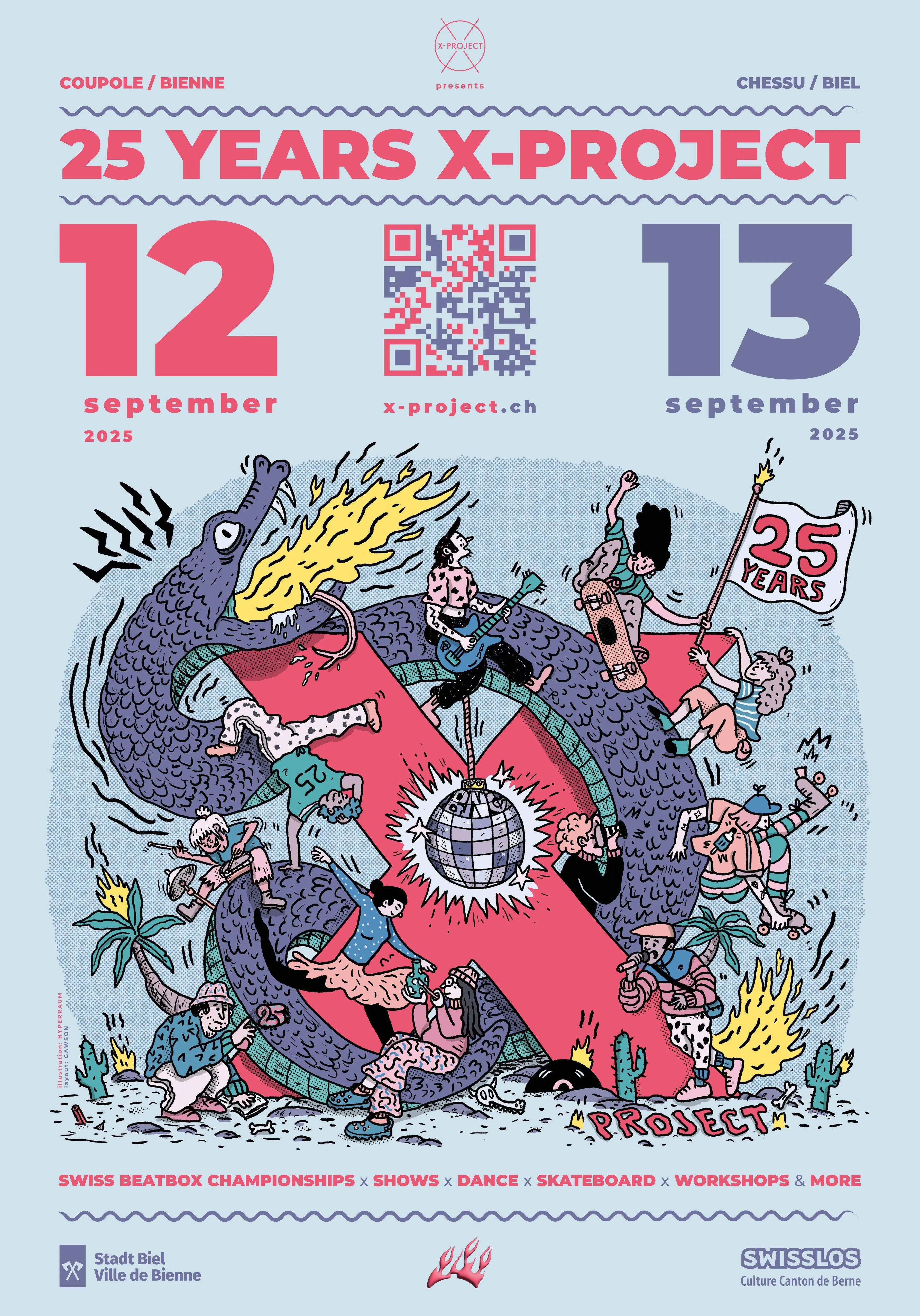 25 YEARS X-PROJECT - FESTIVAL COUPOLE 12–13.09.25